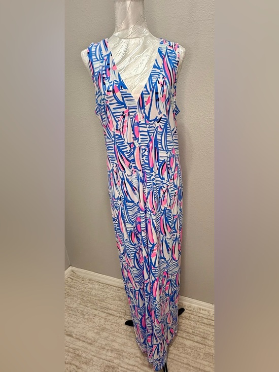 Lilly Pulitzer Dresses & Skirts - Lilly Pulitzer Amina Maxi Dress Large Red Right Return RRR